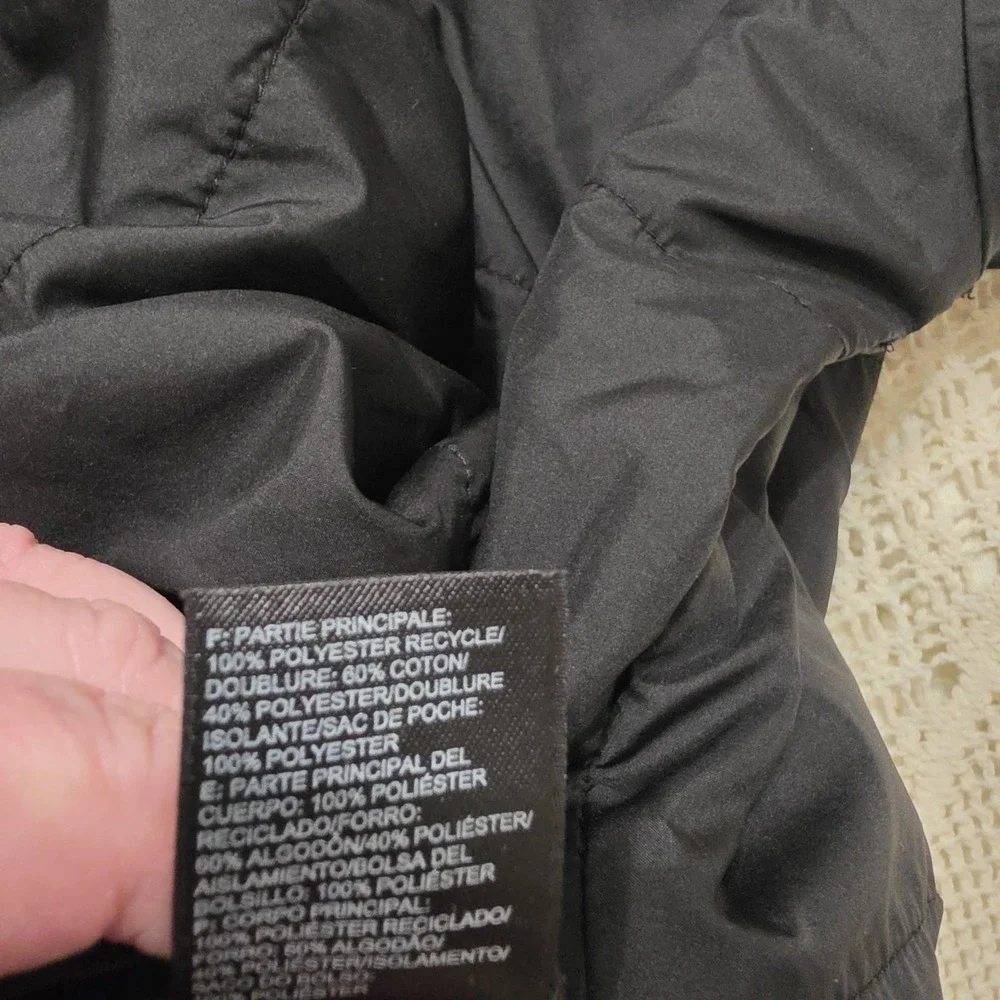 The North Face Reversible Flannel Shirt Shacket Puffer Jacket Large